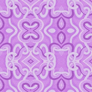Intricate Knots - Purple