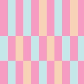 Cute Pastel Checkerboard Pattern