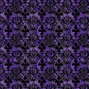 purple gothic batik 9