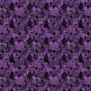 purple gothic batik 11