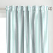 Turquoise and White Stripes