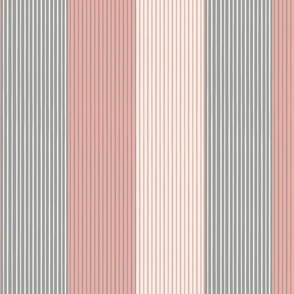 Thin Pink Vertical Irregular Stripes Pattern