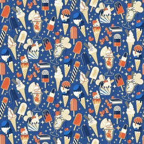 Ice Creams - Nautical Blue - r