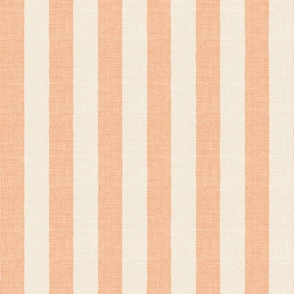 Large Stripes Peach Fuzz on Pristine