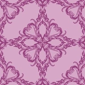 Baroque Romance in Pink