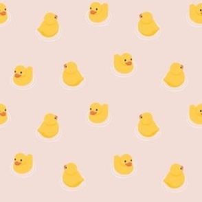 (small scale) Rubber Ducks - pink - LAD24