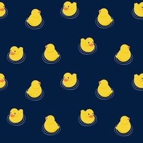 (small scale) Rubber Ducks - navy - LAD24