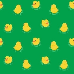 (small scale) Rubber Ducks - Green - LAD24