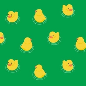 Rubber Ducks - Green - LAD24