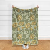 Buckeye Belle Peony Levingston Green Large 