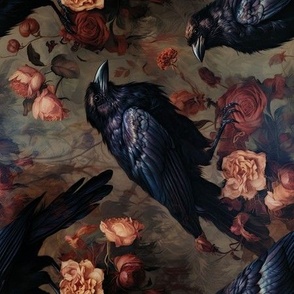 Raven gothic rococo rotate