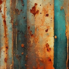 Rusty Metal Wall
