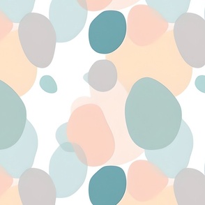 Abstract soft pastel colors