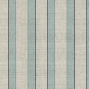 Pier Stripe_eucalyptus/ dove grey