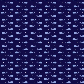 whale it Navy blue
