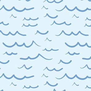 Minimal blue waves, ocean 