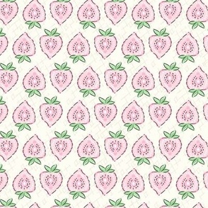 Sweet as Summer Strawberries in Pink by Jac Slade