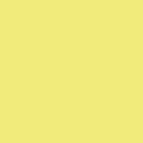 Sweet as Summer Solid Yellow _f0eb7a by Jac Slade