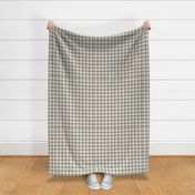 Brown and Cream Gingham