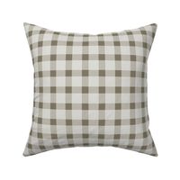 Brown and Cream Gingham