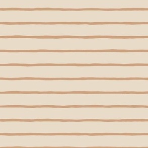 Irregular horizontal stripes on the beach in moody earthy salmon pink - rustic natural seaside pattern with organic thin lines for kids