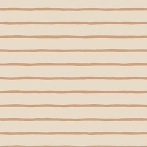 Irregular horizontal stripes on the beach in moody earthy salmon pink - rustic natural seaside pattern with organic thin lines for kids (girls, boys, gender neutral, feminine, masculine, unisex) or for coastal chic