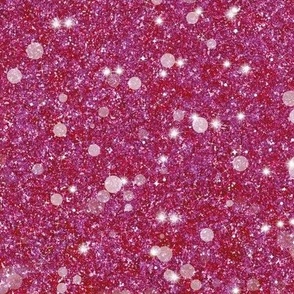 "Voluptuous Pink" Bleached Pink Red Glitter Baubles -- Solid Pink Red Faux Glitter -- BaubleGlitter bau012 -- Glitter Look, Simulated Glitter, Glitter Sparkles Print -- 25.00in x 60.42in vertical tall repeat -- 150dpi (Full Scale)