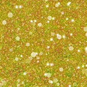 "Irish Gold" Green and Brown Gold Glitter Baubles -- Solid Gold and Green Faux Glitter -- BaubleGlitter bau010 -- Glitter Look, Simulated Glitter, Glitter Sparkles Print -- 25.00in x 60.42in vertical tall repeat -- 150dpi (Full Scale)