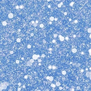 "Frozen Ice Blue" Bleached Blue Glitter Baubles -- Solid Ice Blue Faux Glitter -- BaubleGlitter bau022 -- Glitter Look, Simulated Glitter, Glitter Sparkles Print -- 25.00in x 60.42in vertical tall repeat -- 150dpi (Full Scale)