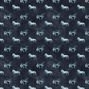 Toelter - icelandic horse - batik blue