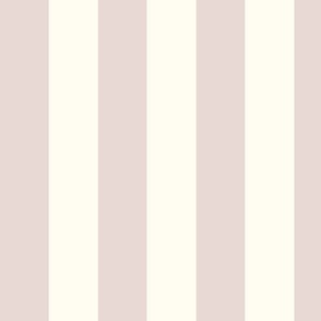 Medium Cabana stripe - Muted dusty pastel pink and cream white - Candy stripe - Awning stripes - nautical - Striped wallpaper - resort coastal sunbrella tiki vertical