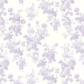 Eloise floral - dusty lavender