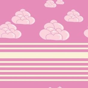 Ice Cream Clouds pink sky