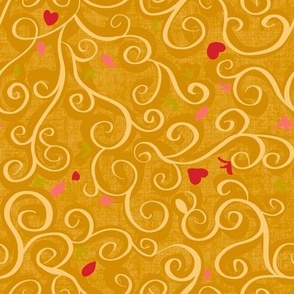 Tangled-gold_Red