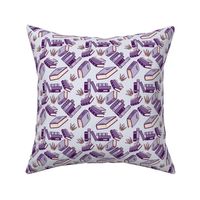 Book Lovers medium Purple-Gray