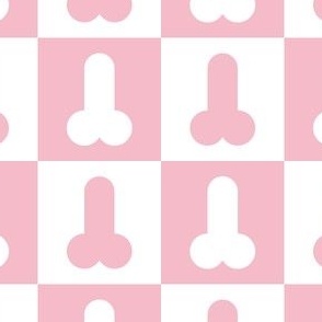 CheckerBoard_D_Print_Pink