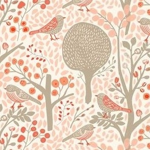Spring Orchard Song - Beige