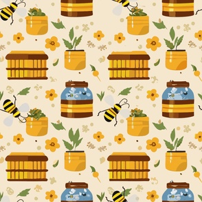Bees and Honey Pots