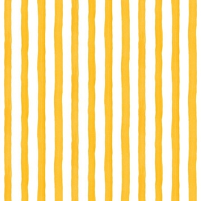 Stripes watercolor summer yellow