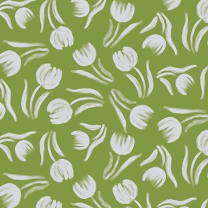 tulips-green