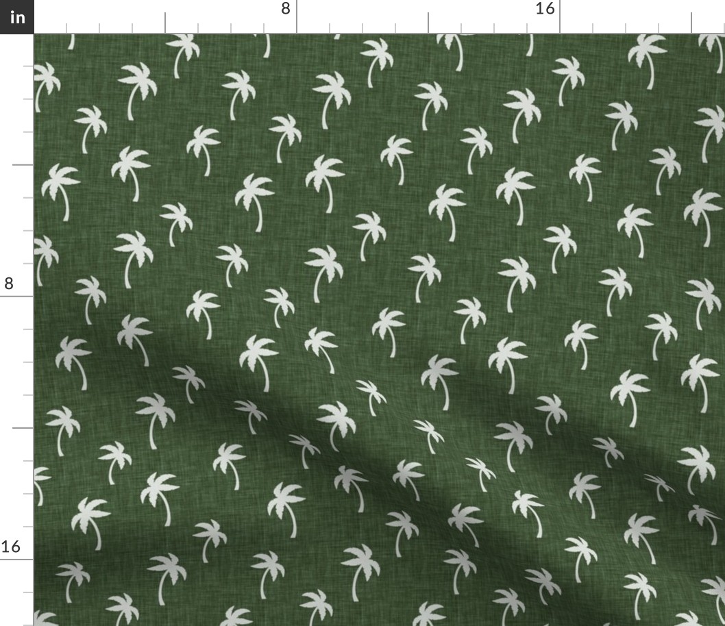 Green Palm trees { small }
