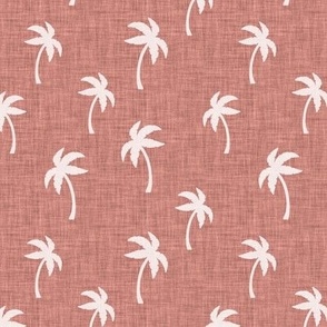 Pink Palm trees { small }