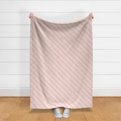 C008 - Large scale blush pink, mustard and mauve cupcake sprinkles diagonal stripe coordinate for wallpaper, kids apparel, duvet covers, sheet sets and pillow shams