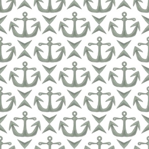 Anchors! Green_White M