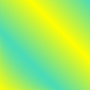 (XXL) Teal & Yellow Gradient Blender Design