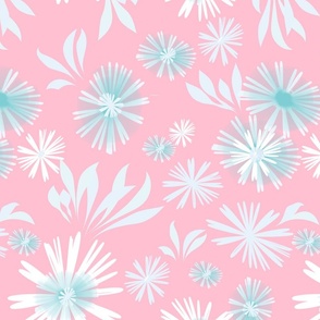 (L)CHERRY BLOSSOM PINK SPRING FLORALS