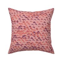 Dusk Bloom Harmony Protea Petals Pattern – Soothing Pink and Purple Textile Design from 'In The Breeze' Series (Large)