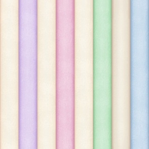 Colorful Pastels Stripes (large scale)