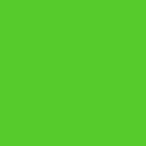 Solid strong green - plain bright green color - unprinted 