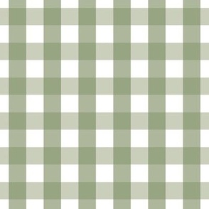 Basic green check pattern